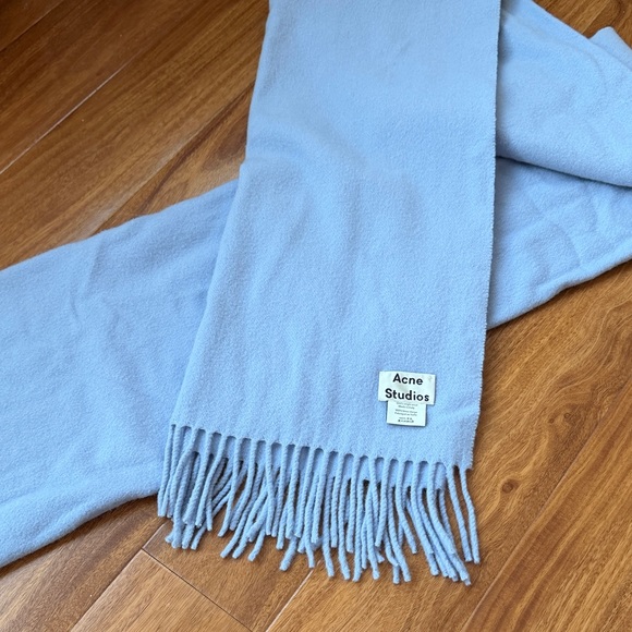 Acne Studios Accessories - Acne Studios Blue Scarf